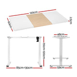 NNEDSZ Artiss Standing Desk Motorised Sit Stand Desks 120CM
