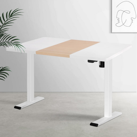 NNEDSZ Artiss Standing Desk Motorised Sit Stand Desks 120CM