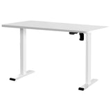 NNEDSZ Artiss Standing Desk Motorised Sit Stand Desks White 120CM