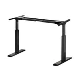 NNEDSZ Artiss Standing Desk Frame Only Dual Motor Motorised Black
