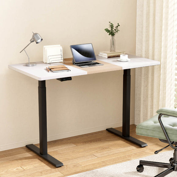 NNEDSZ Artiss Standing Desk Motorised Electric Dual Motor 120CM