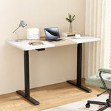NNEDSZ Artiss Standing Desk Motorised Electric Dual Motor 120CM