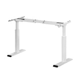 NNEDSZ Artiss Standing Desk Frame Only Dual Motor Motorised White