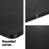 NNEDSZ Artiss Standing Desk Motorised Dual Motor 140CM Black