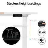 NNEDSZ Artiss Standing Desk Motorised Dual Motor 140CM