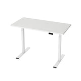 NNEDSZ Artiss Standing Desk Motorised Dual Motor 120CM White