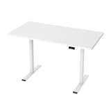 NNEDSZ Artiss Standing Desk Motorised Dual Motor 140CM White
