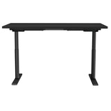 NNEDSZ Artiss Standing Desk Motorised Electric Dual Motor Black 140CM