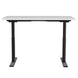 NNEDSZ Artiss Standing Desk Motorised Electric Dual Motor White 120CM