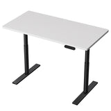 NNEDSZ Artiss Standing Desk Motorised Electric Dual Motor White 120CM