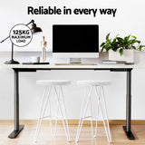 NNEDSZ Artiss Standing Desk Motorised Electric Dual Motor White 140CM