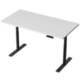 NNEDSZ Artiss Standing Desk Motorised Electric Dual Motor White 140CM