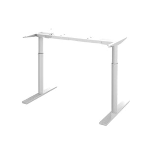 NNEDSZ Standing Desk Sit Stand Motorised Adjustable Frame Only Dual Motor White
