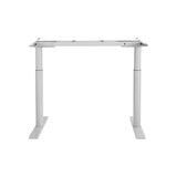 NNEDSZ Standing Desk Sit Stand Motorised Adjustable Frame Only Dual Motor White