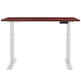 NNEDSZ Artiss Standing Desk Motorised Electric Dual Motor 140CM Walnut
