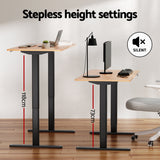 NNEDSZ 120CM Artiss Electric Standing Desk Sit Stand Desks Home Office Computer Desk