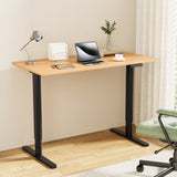 NNEDSZ 120CM Artiss Electric Standing Desk Sit Stand Desks Home Office Computer Desk