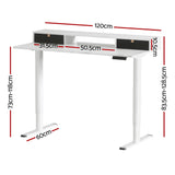 NNEDSZ Electric Standing Desk Sit Stand Desks 120CM