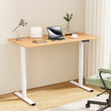 NNEDSZ 120CM Artiss Electric Standing Desk Sit Stand Desks Home Office Computer Desk