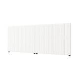 NNEED Bed Frame Headboard Double Queen King White Boucle
