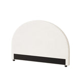NNEED Bed Head Double Size Headboard Boucle White