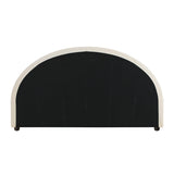 NNEED Bed Head King Size Headboard Fabric Beige