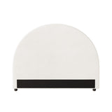 NNEED Bed Head King Single Headboard Boucle White