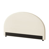 NNEED Bed Head Queen Size Headboard Fabric Beige