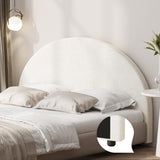 NNEED Bed Head Queen Size Headboard Boucle White