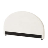 NNEED Bed Head Queen Size Headboard Boucle White
