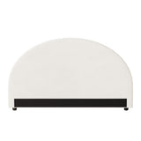 NNEED Bed Head Queen Size Headboard Boucle White