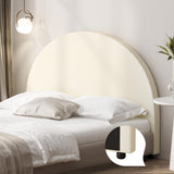 NNEED Bed Head Single Size Headboard Fabric Beige