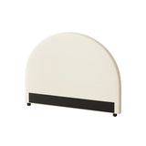 NNEED Bed Head Single Size Headboard Fabric Beige