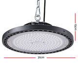NNEDSZ Leier LED High Bay Lights 150W UFO Industrial Workshop Warehouse Factory Lamp