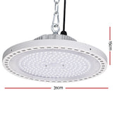 NNEDSZ Leier LED High Bay Lights 150W UFO Industrial Shed Warehouse Factory Lamp White