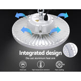 NNEDSZ Leier LED High Bay Lights 150W UFO Industrial Shed Warehouse Factory Lamp White