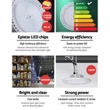 NNEDSZ Leier LED High Bay Lights 150W UFO Industrial Shed Warehouse Factory Lamp White