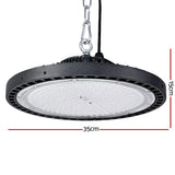 NNEDSZ Leier LED High Bay Lights 200W UFO Industrial Workshop Warehouse Factory Lamp