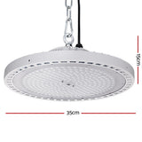 NNEDSZ Leier LED High Bay Lights 200W UFO Industrial Shed Warehouse Factory Lamp White