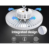 NNEDSZ Leier LED High Bay Lights 200W UFO Industrial Shed Warehouse Factory Lamp White