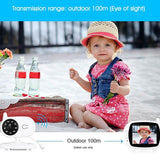 Wireless Baby Monitor With 3.5 Lcd 2.4Ghz Night Vision 2-Way Talk-1915196621138825220
