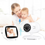 Wireless Baby Monitor With 3.5 Lcd 2.4Ghz Night Vision 2-Way Talk-1915196621138825225