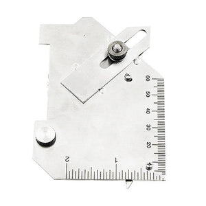 Stainless Steel Fillet Weld Gauge - Multi-Function Inspection Ruler-1915197084936572929