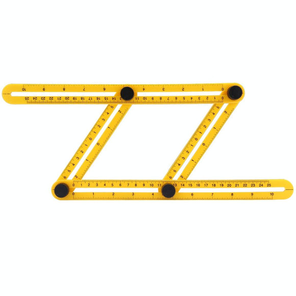 Handy Four-Sided Angle Measuring Ruler For Diy Projects-1915197400545366017