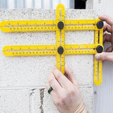 Handy Four-Sided Angle Measuring Ruler For Diy Projects-1915197400545366023