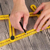 Handy Four-Sided Angle Measuring Ruler For Diy Projects-1915197400545366021