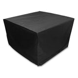Outdoor Furniture Set Cover - Waterproof Anti-Uv Dust-Proof - 210D Oxford Cloth - 123X123X74Cm - Black-1915198420772065281
