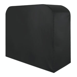 Waterproof 210D Oxford Cloth Bbq Grill Cover - Anti-Uv Dust-Proof Folding - Fits Gas Charcoal Electric - 145X61X117Cm - Black-1915197482720169985