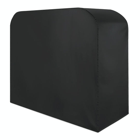 Waterproof 210D Oxford Cloth Bbq Grill Cover - Anti-Uv Dust-Proof Folding - Fits Gas Charcoal Electric - 145X61X117Cm - Black-1915197482720169985