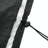 Waterproof 210D Oxford Cloth Bbq Grill Cover - Anti-Uv Dust-Proof Folding - Fits Gas Charcoal Electric - 145X61X117Cm - Black-1915197482720169986